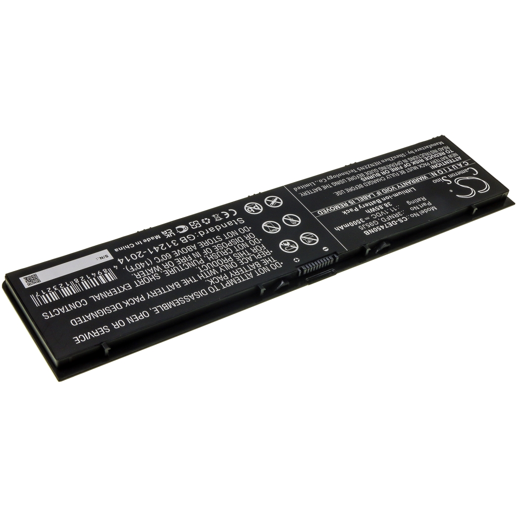 Notebook batterij DELL CS-DE7450NB