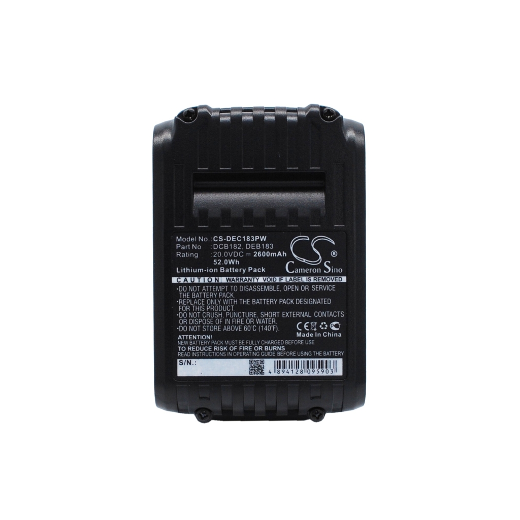 Batterijen Vervangt DCB182-XE