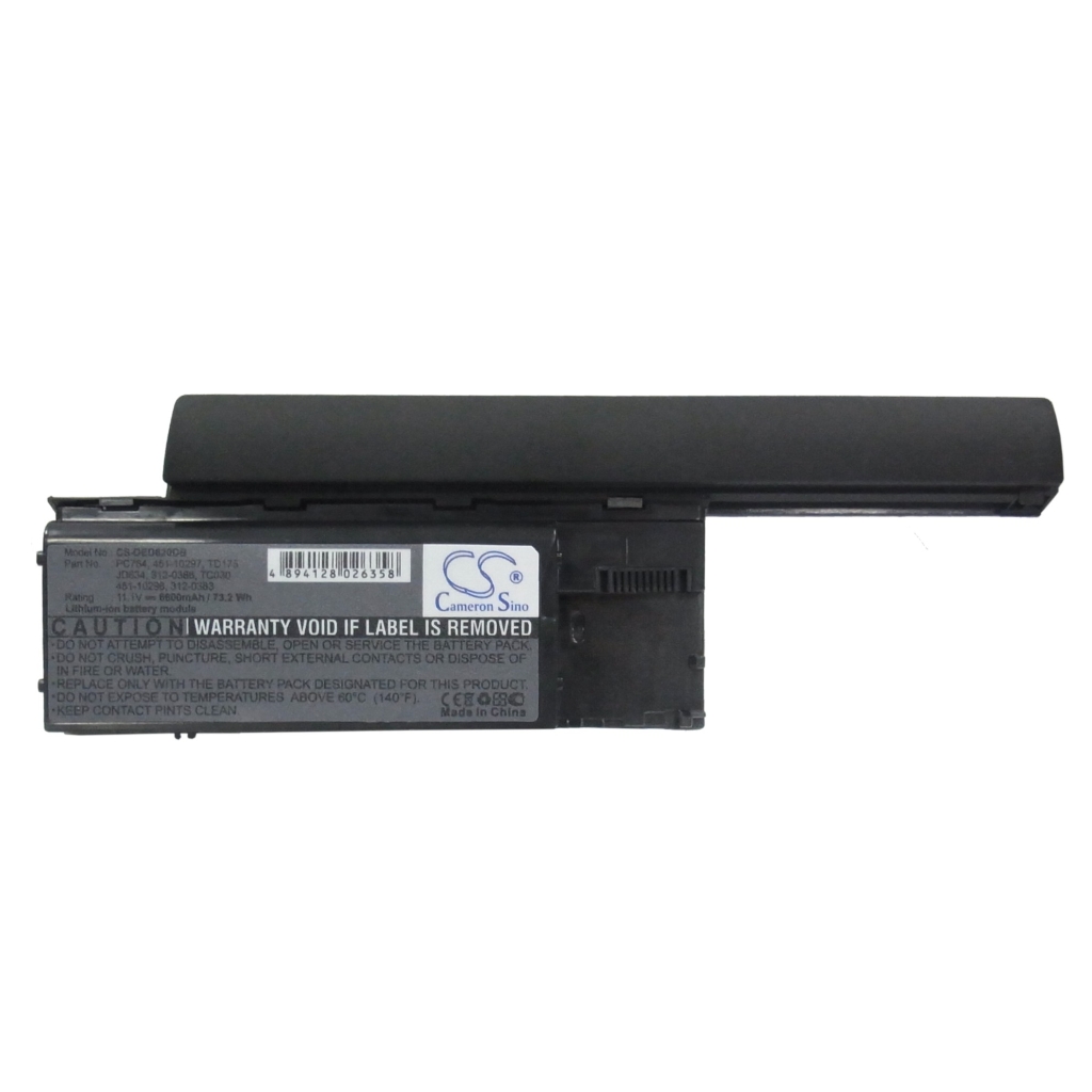 Notebook batterij DELL CS-DED620DB