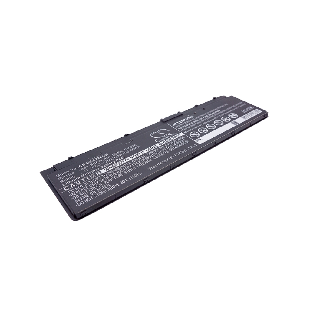 Notebook batterij DELL CS-DEE724NB