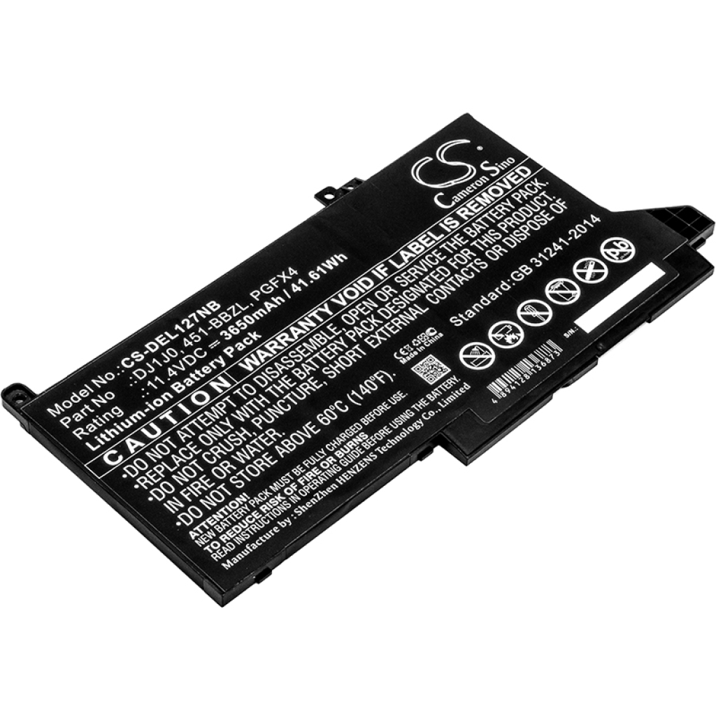 Notebook batterij DELL CS-DEL127NB