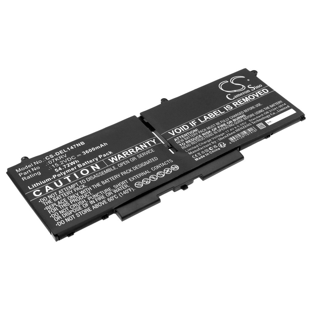 Notebook batterij DELL CS-DEL147NB