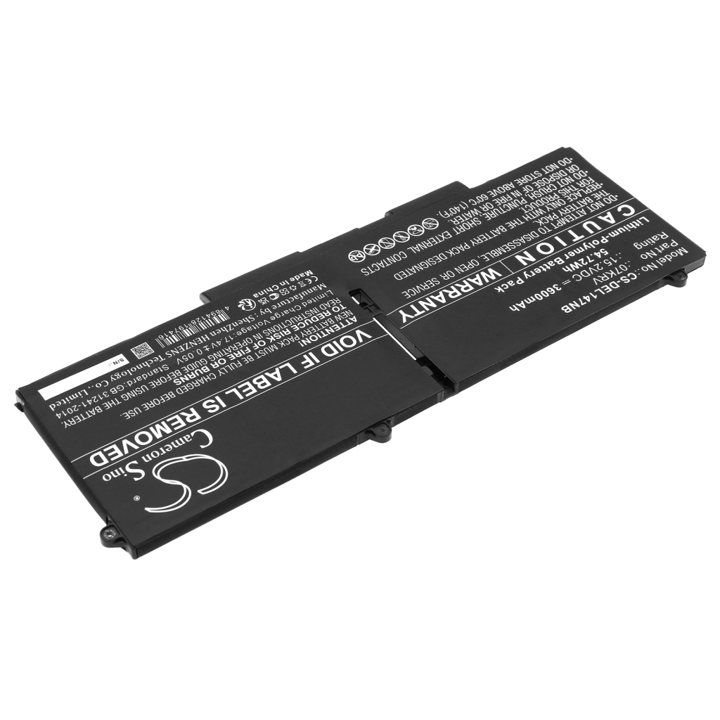 Notebook batterij DELL CS-DEL147NB