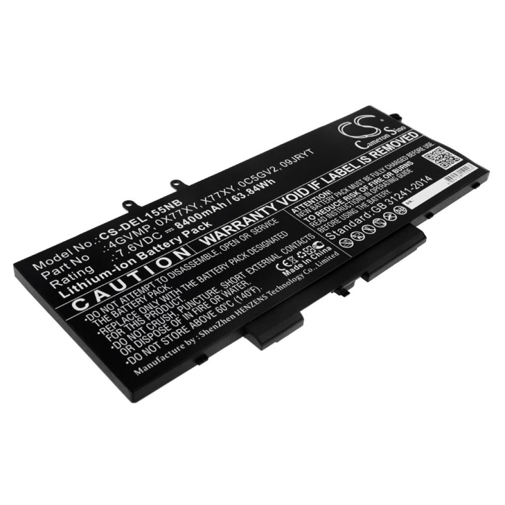 Notebook batterij DELL Precision 3540