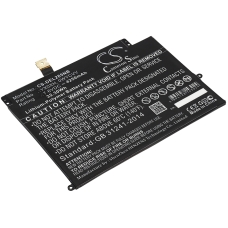 Compatibele batterijvervanging voor DELL 0C668F,0WYCVV,C668F,OWYCVV,T16KJ...