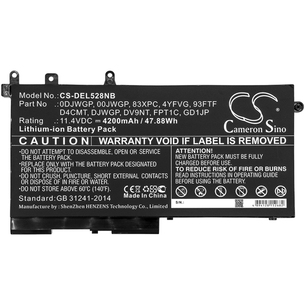 Notebook batterij DELL Latitude 5488