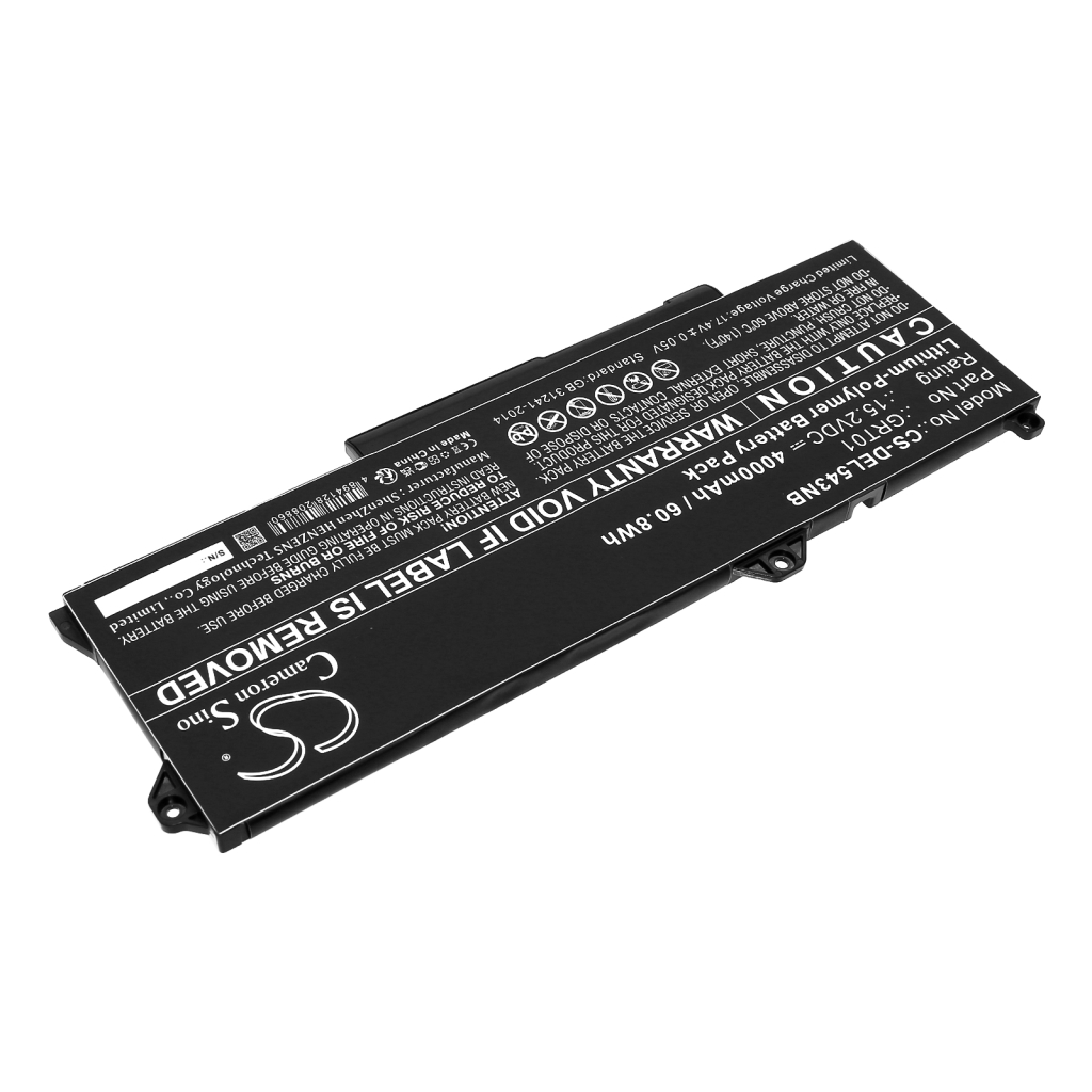 Notebook batterij DELL CS-DEL543NB