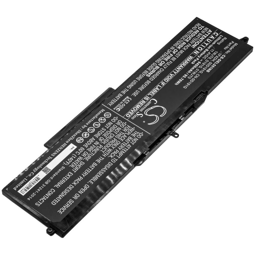 Notebook batterij DELL CS-DEL551NB