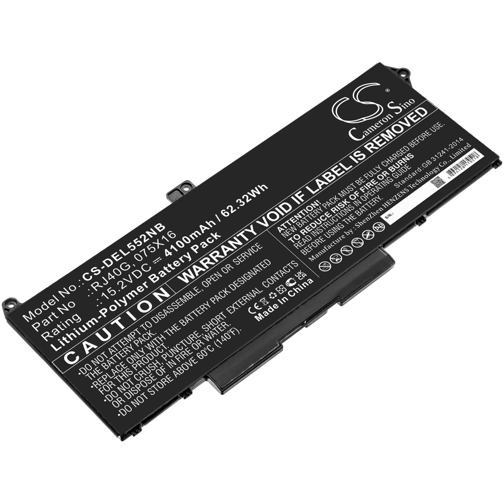 Notebook batterij DELL CS-DEL552NB