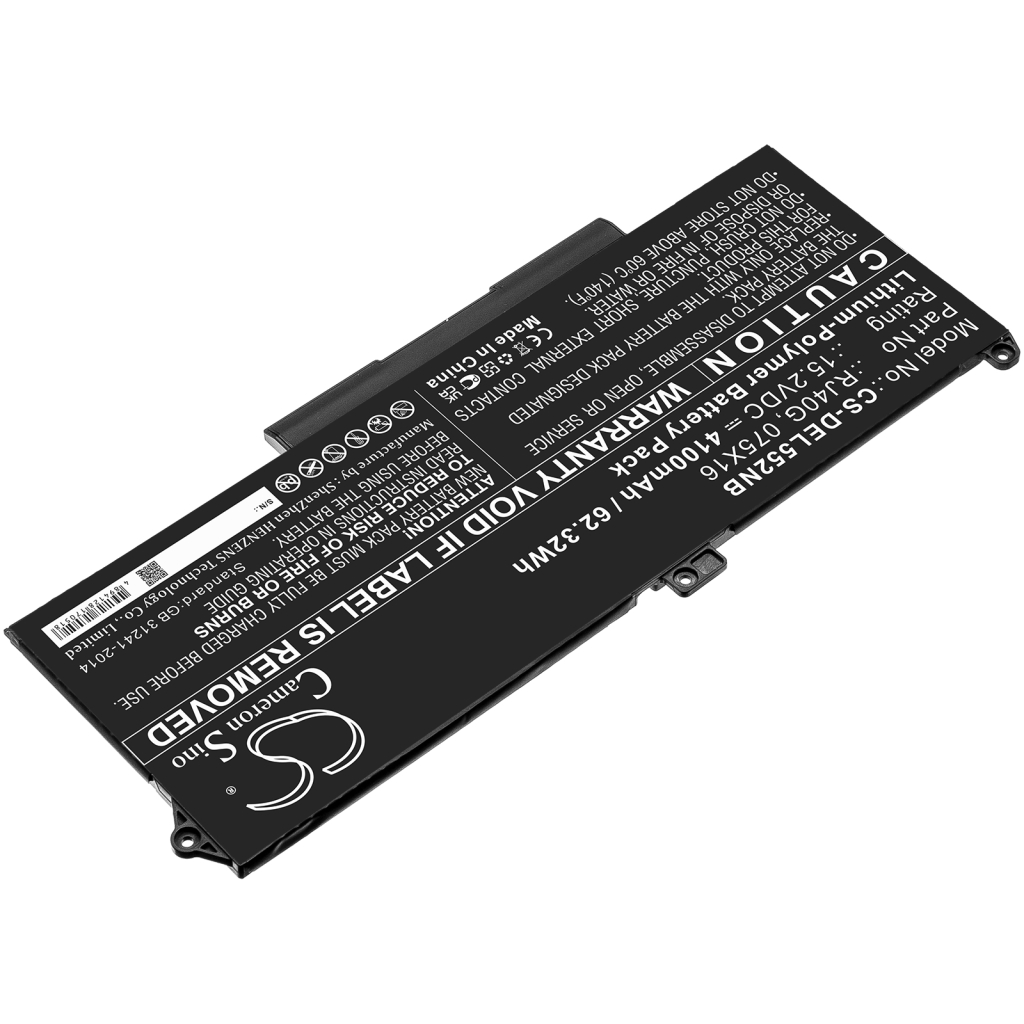 Notebook batterij DELL CS-DEL552NB