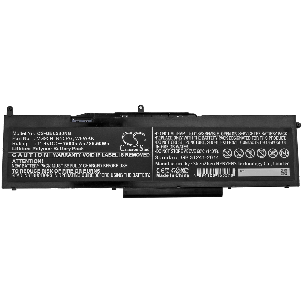 Notebook batterij DELL Precision 15 3520