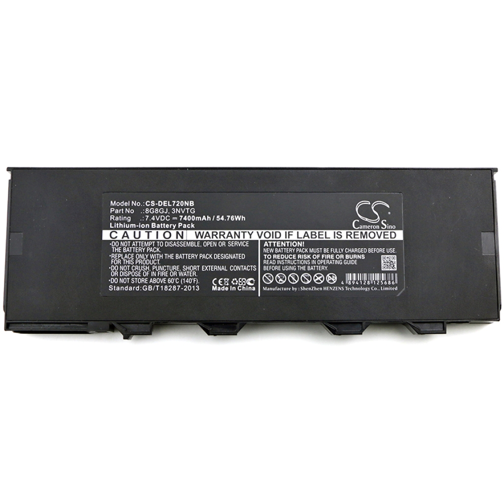 Notebook batterij DELL CS-DEL720NB