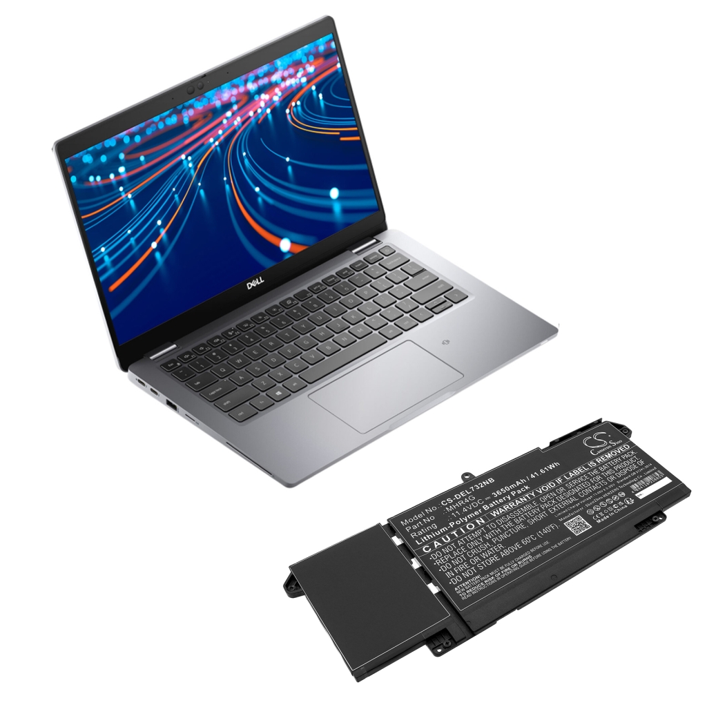 Notebook batterij DELL CS-DEL732NB