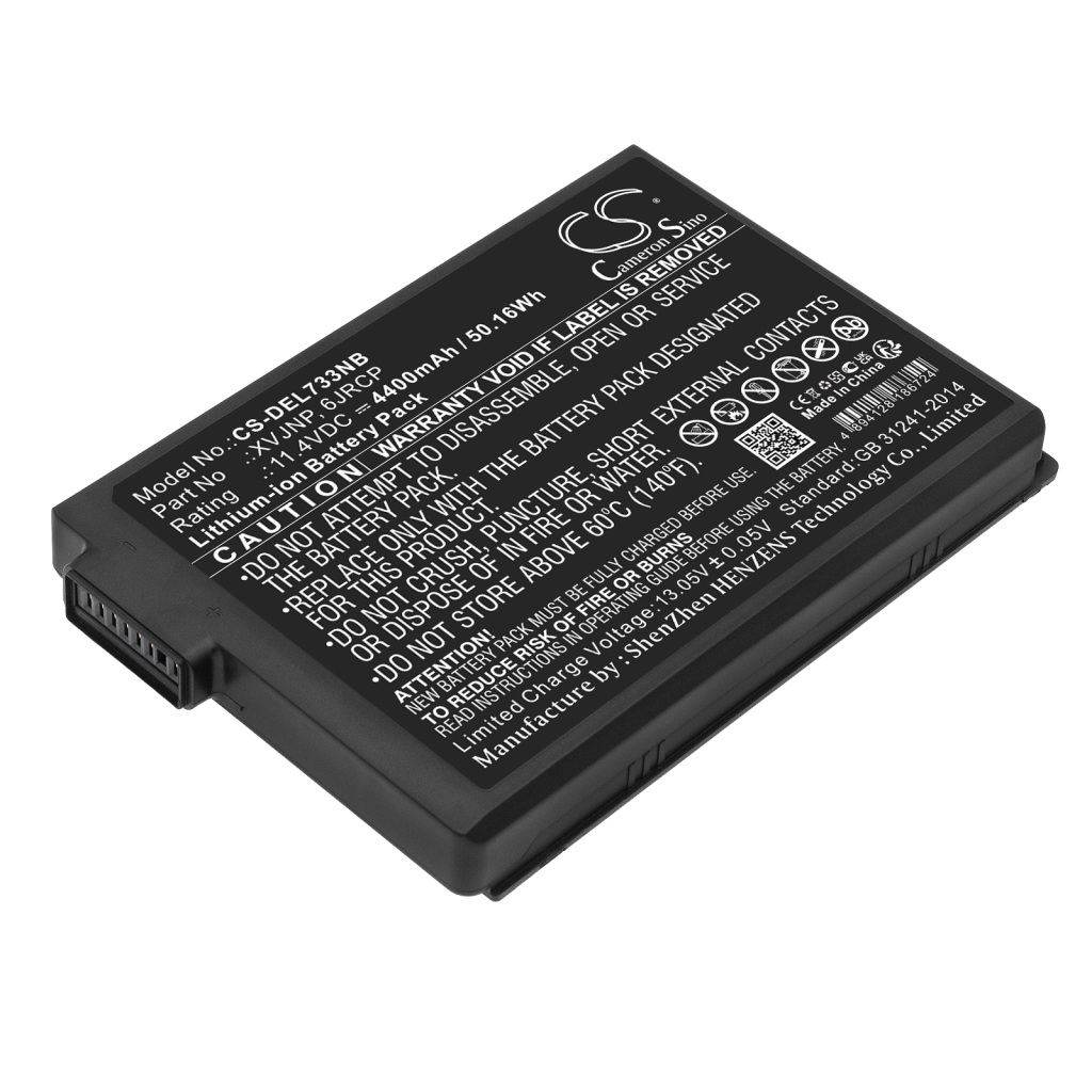 Notebook batterij DELL CS-DEL733NB