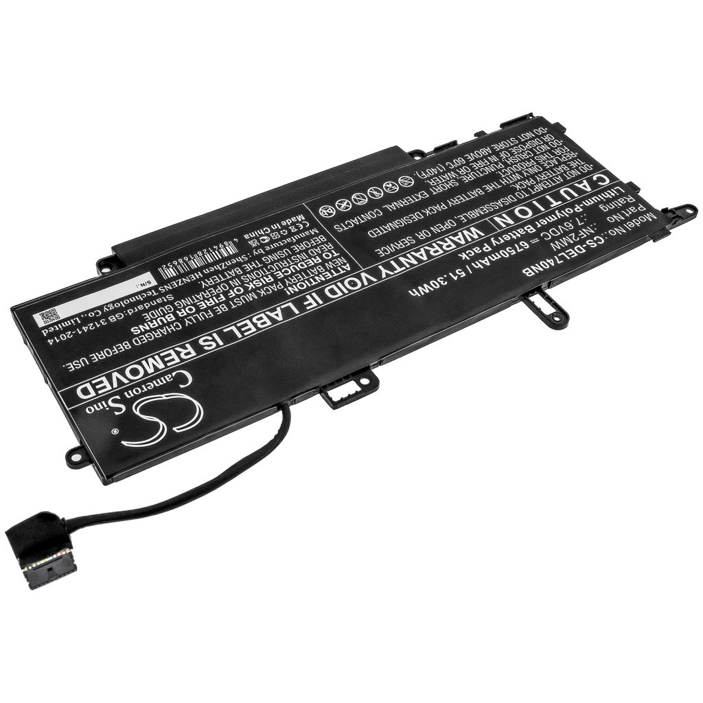 Notebook batterij DELL CS-DEL740NB