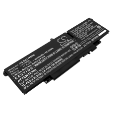 Compatibele batterijvervanging voor DELL 047T0,0WW8N8,V0W55,WW8N8