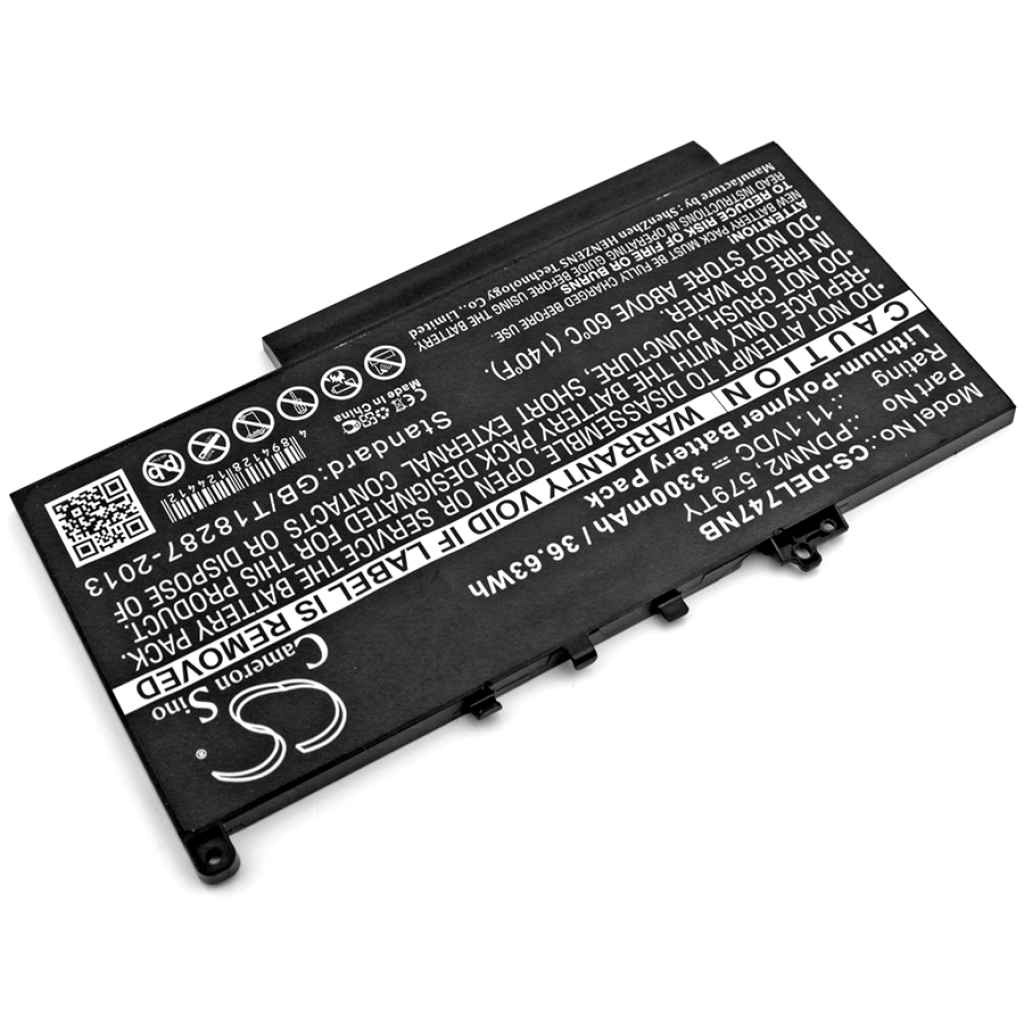 Notebook batterij DELL CS-DEL747NB