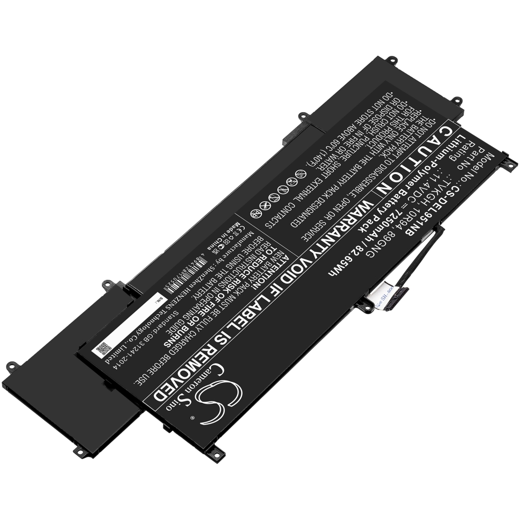 Notebook batterij DELL CS-DEL951NB