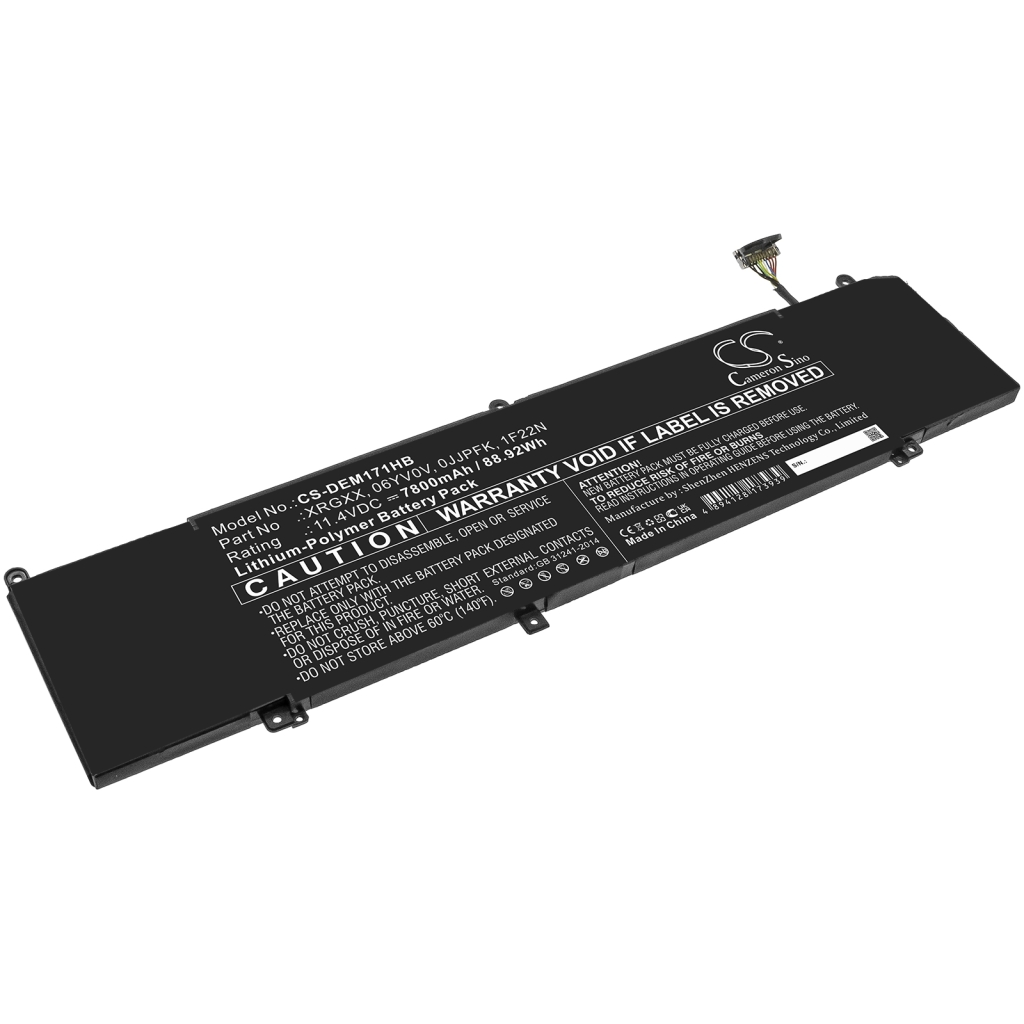 Notebook batterij DELL G7 7590-D2885B