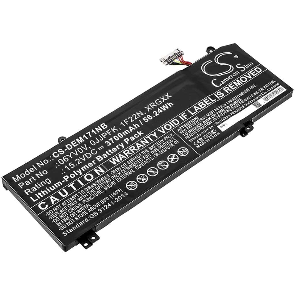 Notebook batterij DELL G7 17 7790