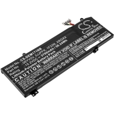 Compatibele batterijvervanging voor DELL 06YV0V,0JJPFK,1F22N,XRGXX