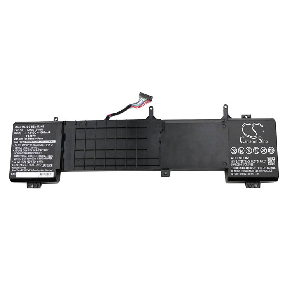 Notebook batterij DELL CS-DEM172NB