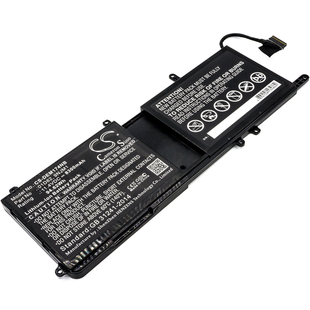 Notebook batterij DELL CS-DEM174NB