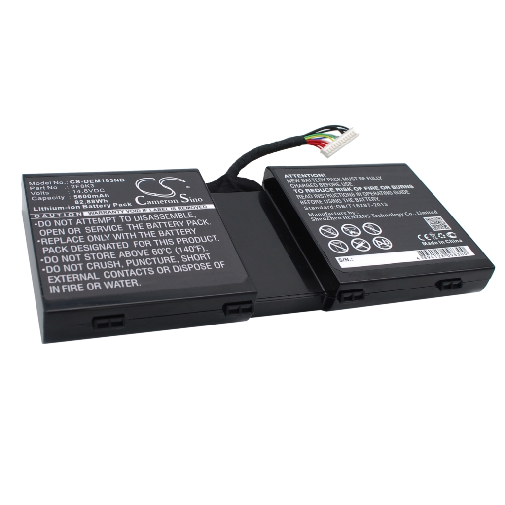 Notebook batterij DELL CS-DEM183NB