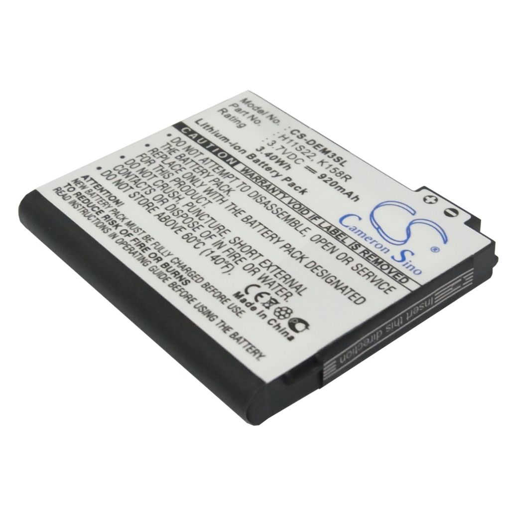 Batterij voor mobiele telefoon DELL CS-DEM3SL