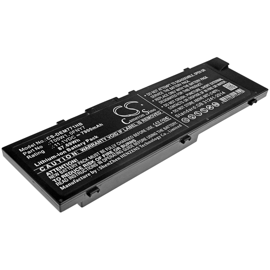 Notebook batterij DELL CS-DEM771HB