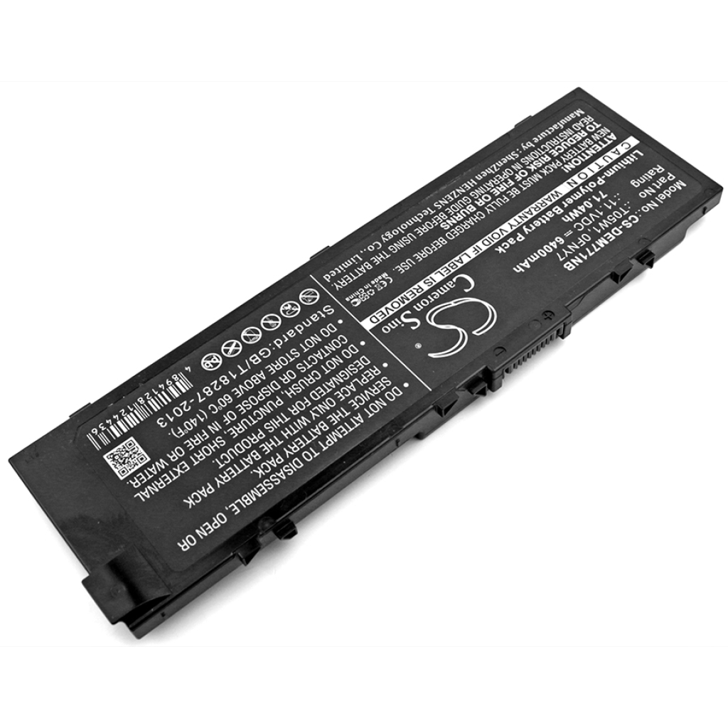 Notebook batterij DELL Precision M7710