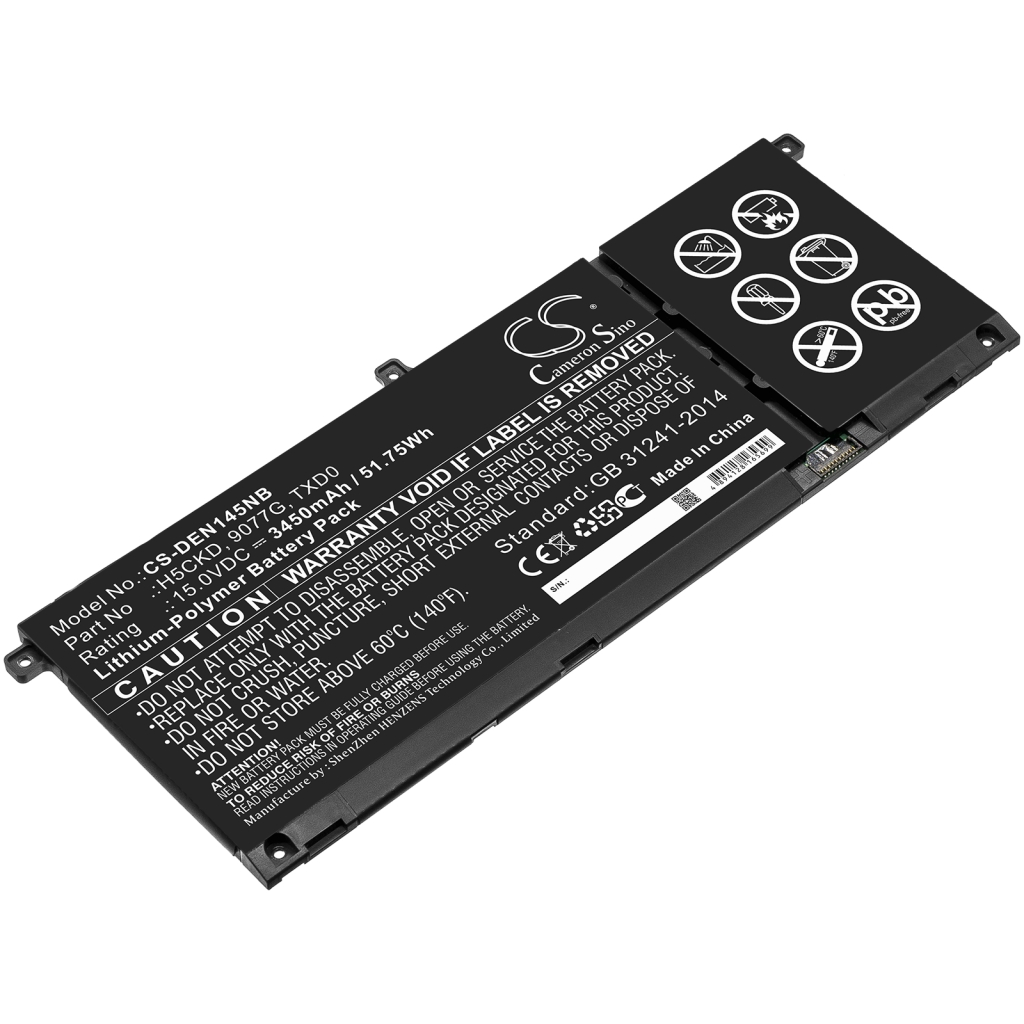 Notebook batterij DELL CS-DEN145NB