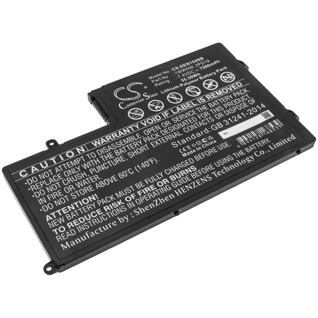 Notebook batterij DELL INS15-5565-D2945A