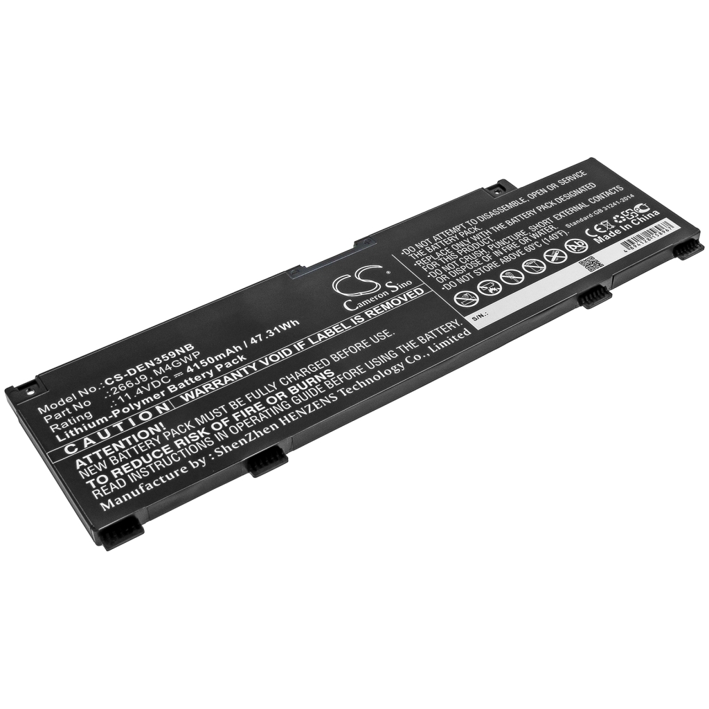 Notebook batterij DELL G3 3590