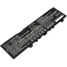 Compatibele batterijvervanging voor DELL 039DY5,0RPJC3,39DY5,F62G0,F62GO...