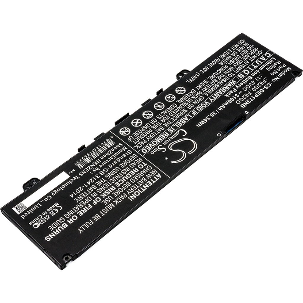 Notebook batterij DELL CS-DEP173NB