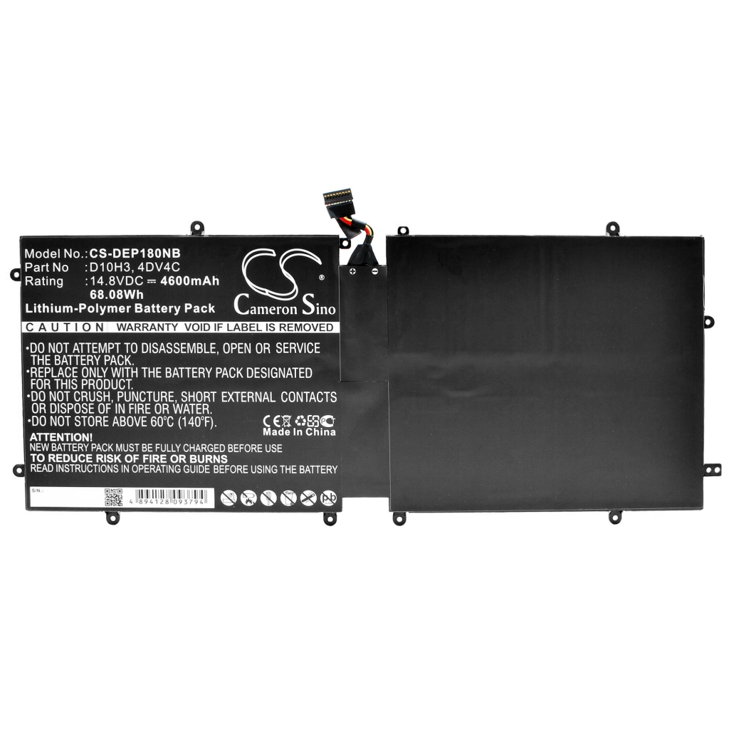 Notebook batterij DELL CS-DEP180NB