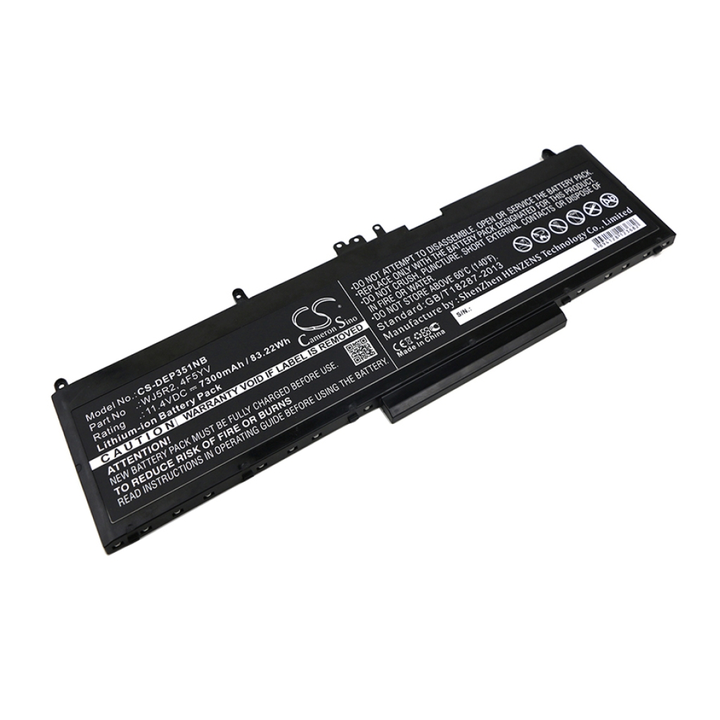 Notebook batterij DELL CS-DEP351NB