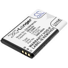 Compatibele batterijvervanging voor Doro DBP-800B,DBR-800B,W11,W12