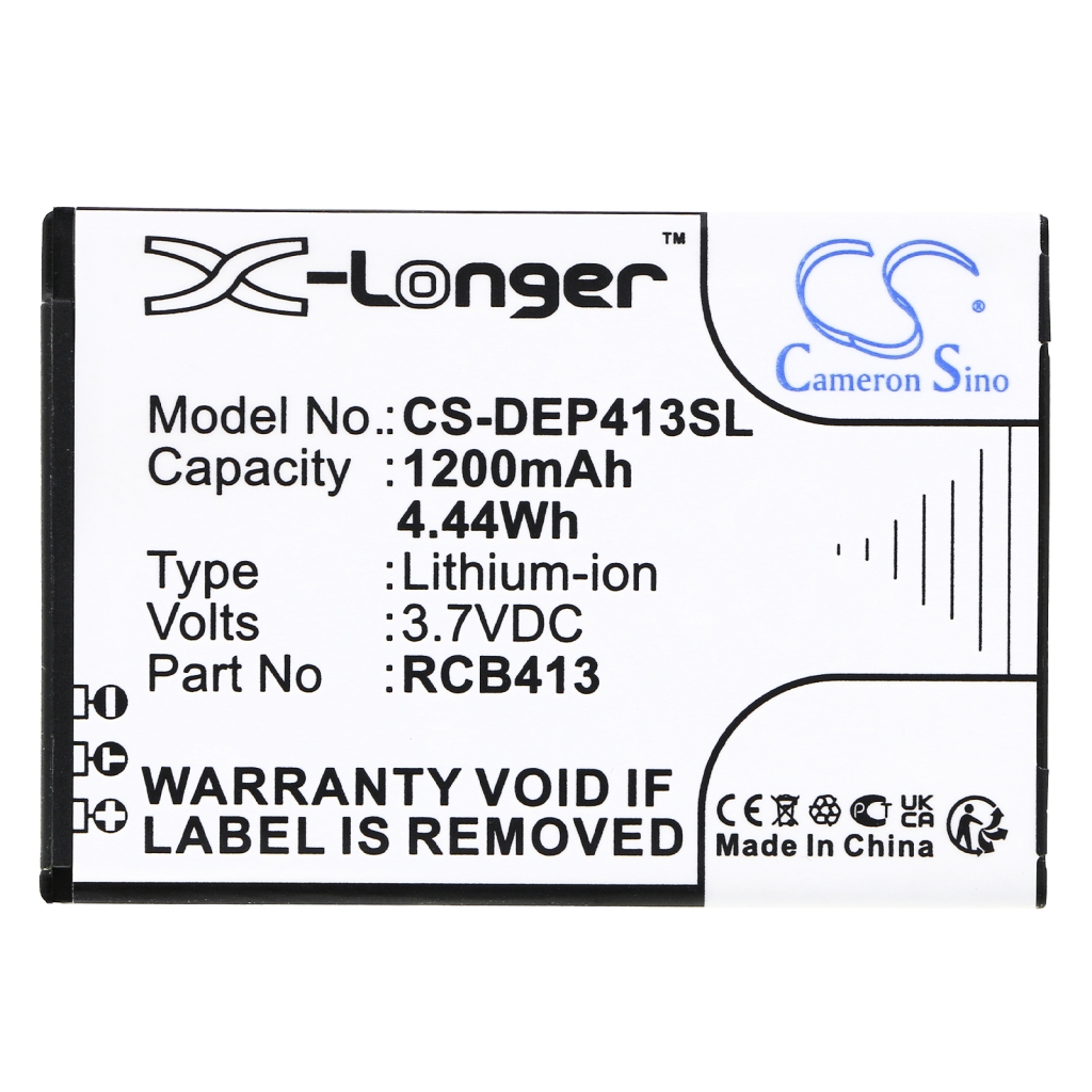 Batterij voor mobiele telefoon Doro CS-DEP413SL