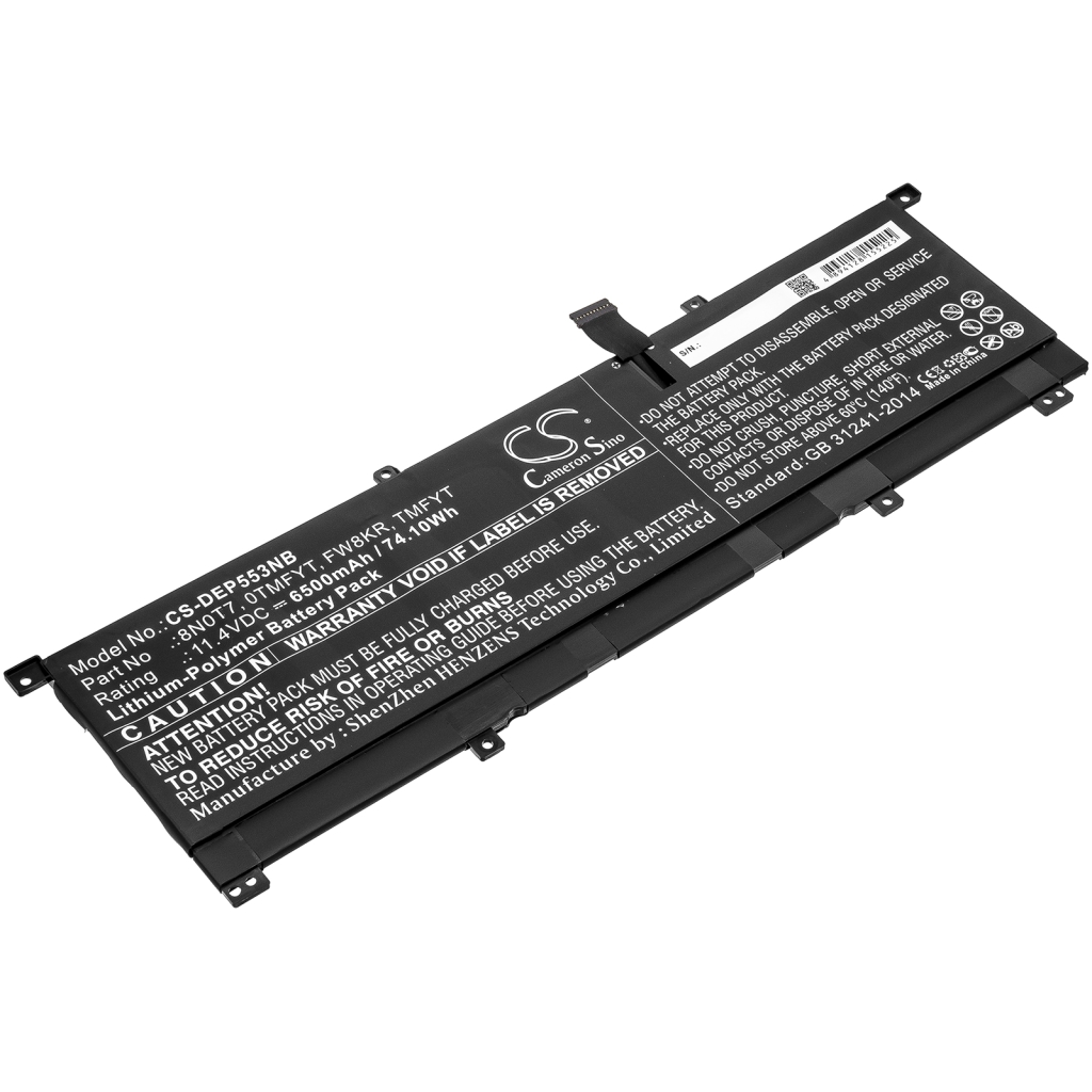 Notebook batterij DELL XPS 15 9575