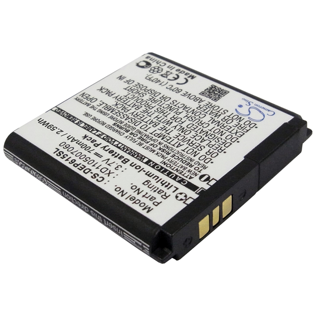 Batterij voor mobiele telefoon Doro CS-DEP615SL