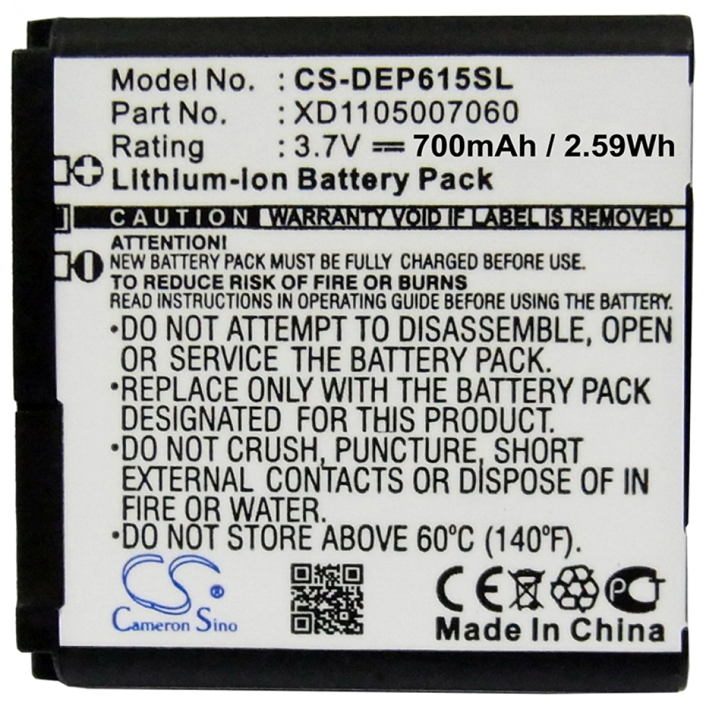 Batterij voor mobiele telefoon Doro CS-DEP615SL