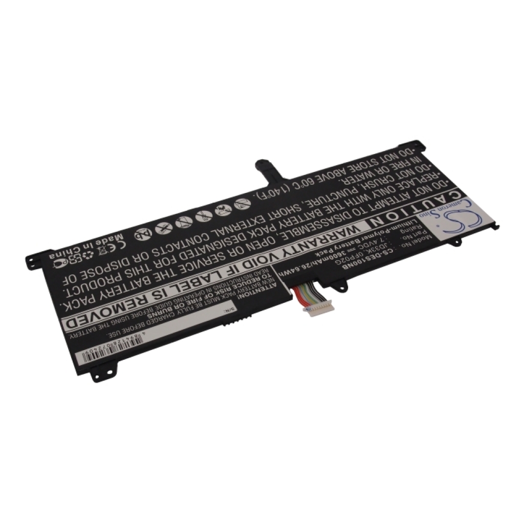 Notebook batterij DELL CS-DES100NB