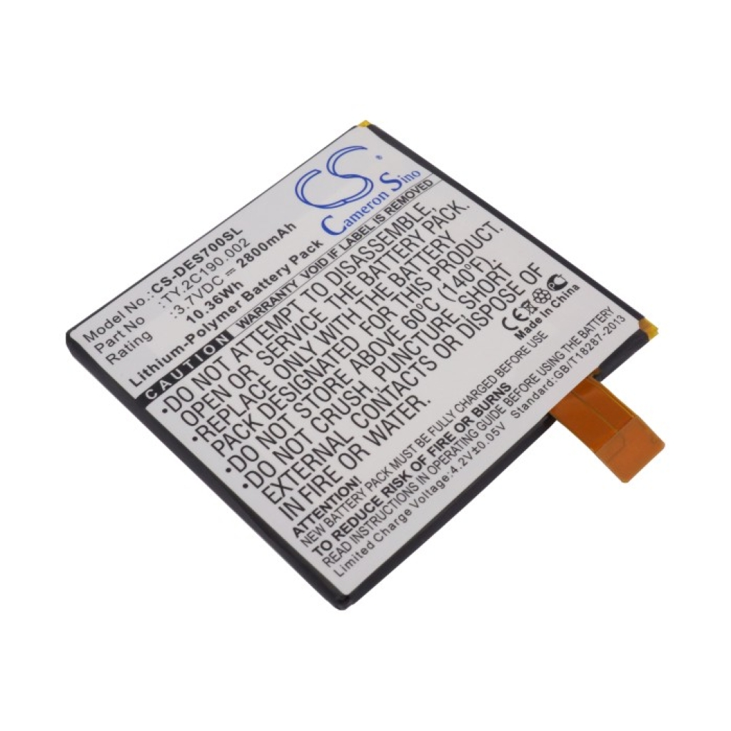 Tablet batterijen DELL CS-DES700SL