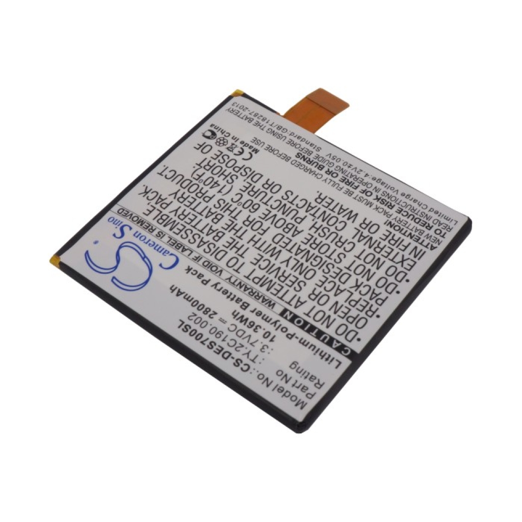 Tablet batterijen DELL CS-DES700SL