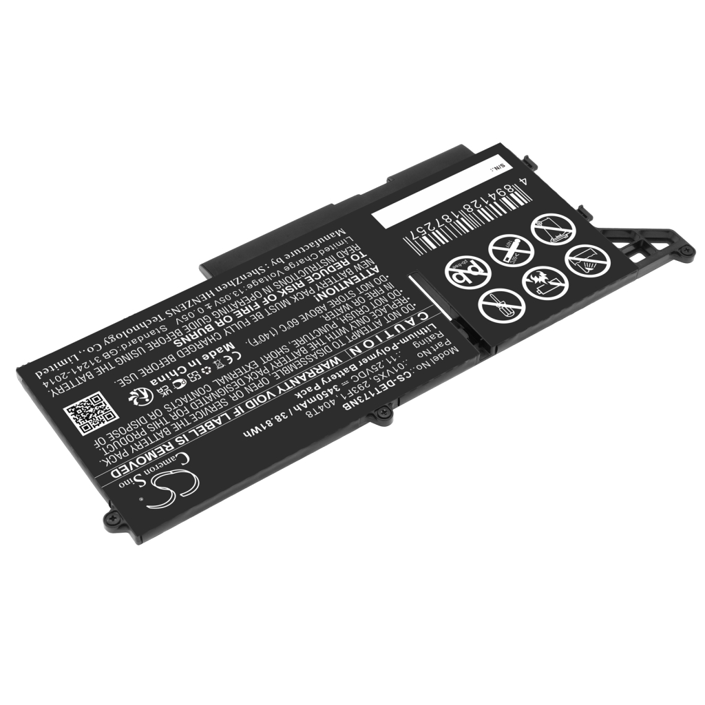 Notebook batterij DELL CS-DET173NB