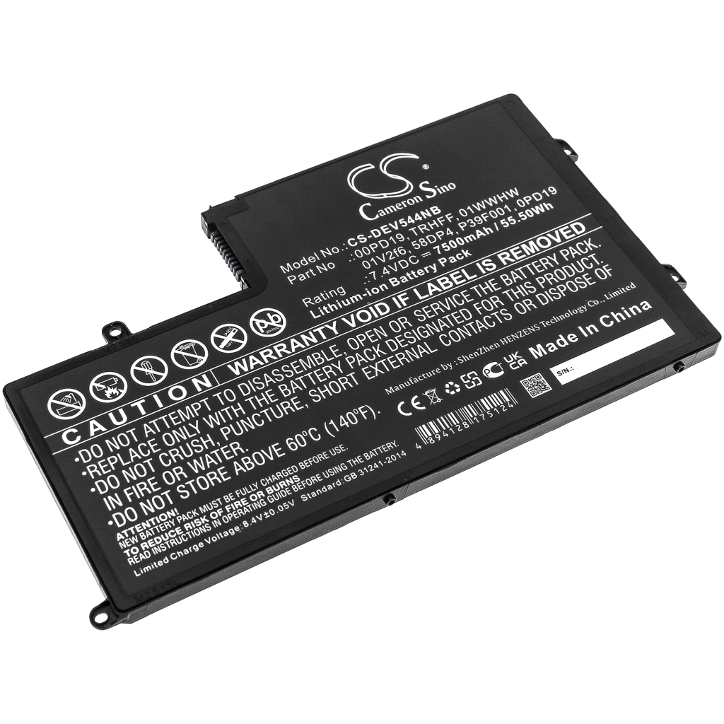 Notebook batterij DELL INS15-5565-D1945A