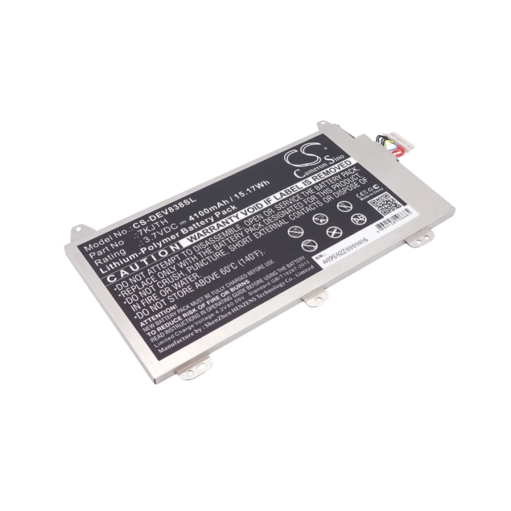 Tablet batterijen DELL CS-DEV838SL