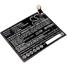 Compatibele batterijvervanging voor DELL 0HH8J0,HH8J0,WXR8J